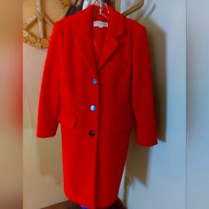 Michael Kors coat. Red size small